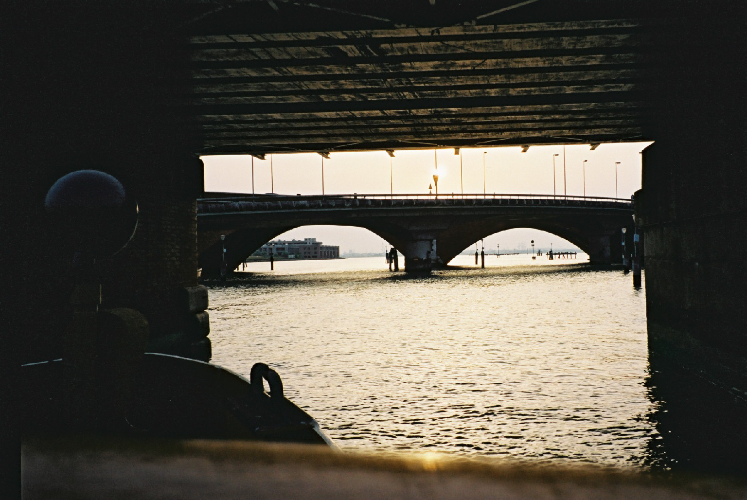 Rail Bridge across the Grand Canal