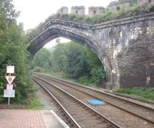 Conwy train arch
